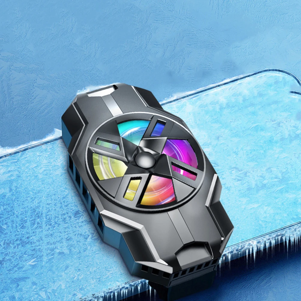 

Radiator S3 Smartphone Cooler Fan USB Rechargeable Large Heat Absorption Module 3 Seconds Efficient for Cellphone