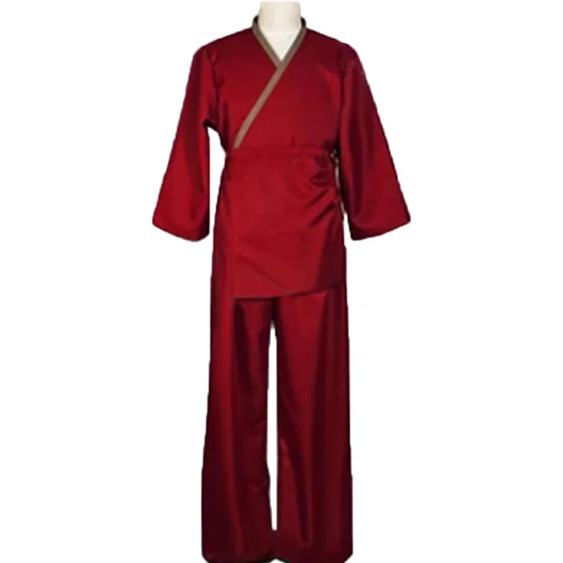 Anime Avatar The Last Airbender Zuko Cosplay Costume Prince Vest Pants Outfits Adult Men Halloween Disguise Party Uniform Suit