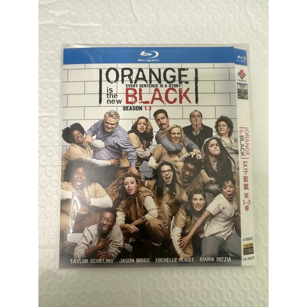 Orange Is the New Black Seasons 1-3 Blu-ray Box Set English Japanese Audio Chinese Subtitles