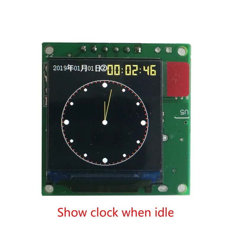 Nvarcher-Mini pantalla a Color de 1,3 pulgadas, Analizador de pantalla de espectro multimodo, salida de ecualización 5V, 300-18kHz