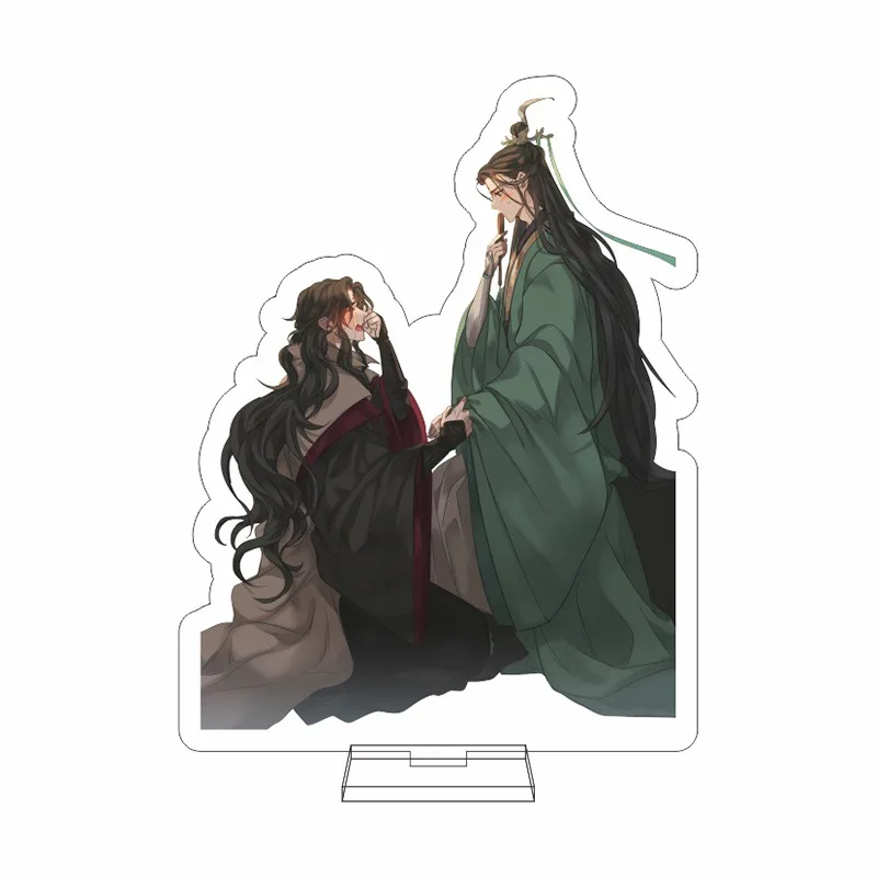 The Scum Villain’s Self-Saving System Anime Stand Model Plate Keychain Shen Qingqiu Luo Binghe Acrylic Stands Sign Keyring