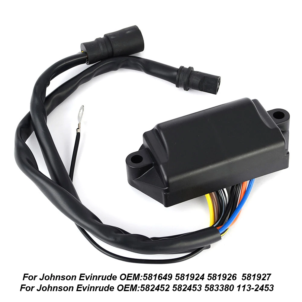 

Ignitor CDI Box Module Unit For Johnson Evinrude 581649 581924 581926 581927 582452 582453 583380 113-2453 9.9 4.5 6 15 25 30 HP