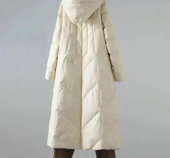 

Winter Puffer Coat Womens Long Warm Down Cotton Coat Cotton-Padded Coat Women's Jacket Female