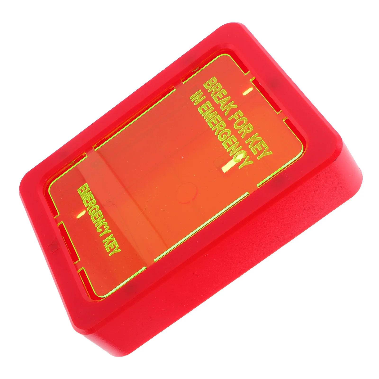 1Set Emergency Key Lock Box Wall Mounted Fireproof Door Key Holder Compact Design Security Storage for Home Safety