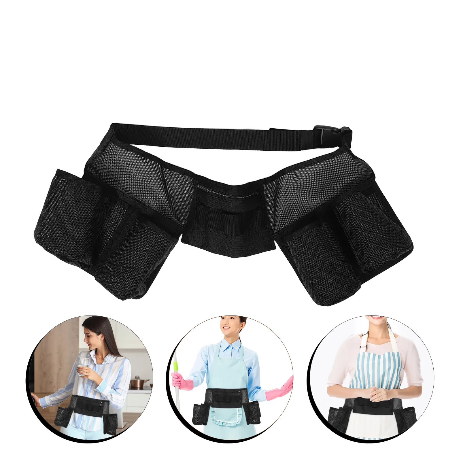 

Cleaning Tool Belt Bag Multifunctional Ergonomic Waterproof Tool Organizer Waist Bag for Maintenance Construction Housekeeping