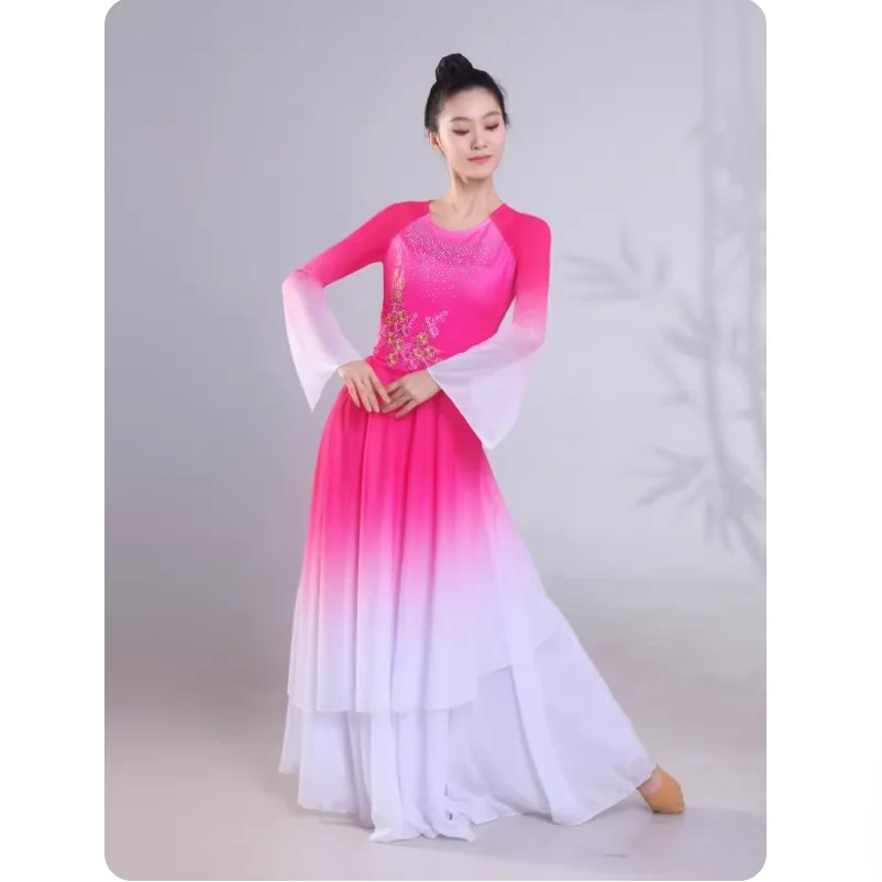 أزياء أداء الرقص الكلاسيكي، وأزياء المسرح الأنيقة على الطراز الصيني، ومسرحيات الرقص، والرقص الجماعي المبهر للزهور #2