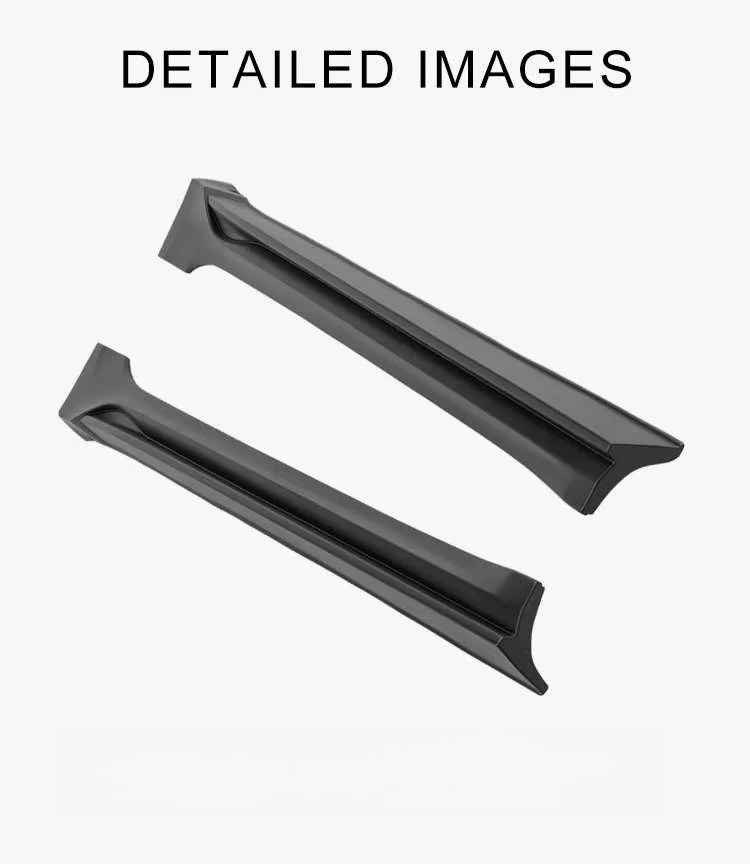 Picture 3: Yofer High Quality Universal Auto Accessories Non Painted Body Kit Car Diffuser Side Skirts Aprons for Model 3