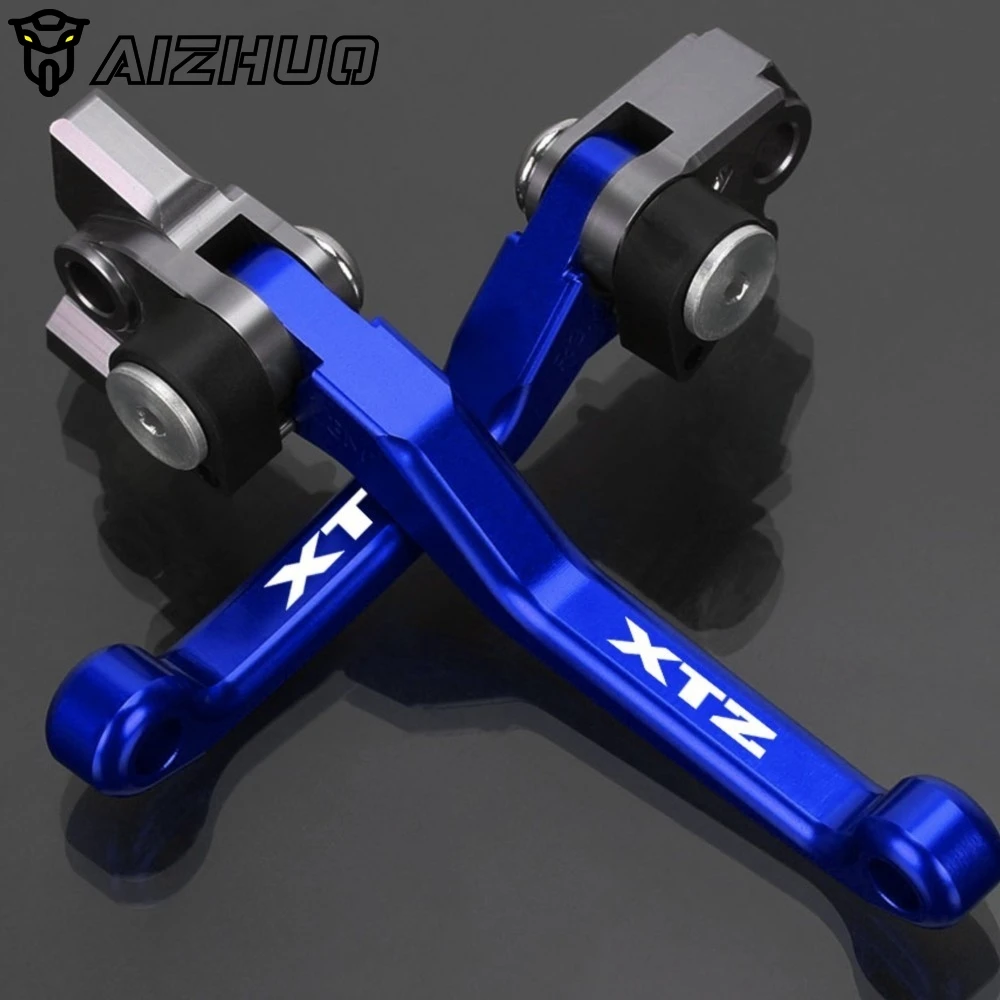 

Motorcycle Dirt Pit Bike Lever For Yamaha XTZ125 XTZ 125 2003-2012 2011 2010 2009 2008 2007 2006 CNC Pivot Brake Clutch Levers