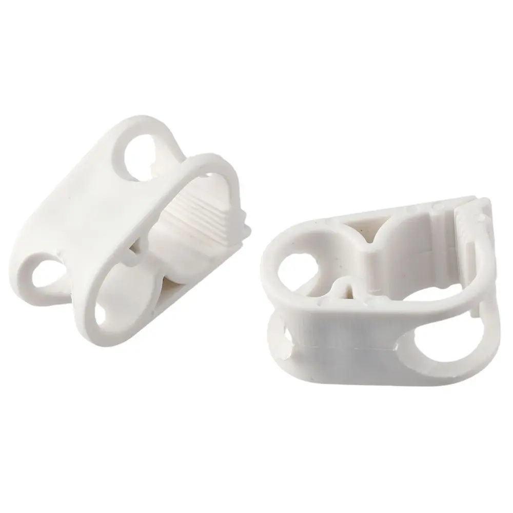 10PCS Plastic Plastic Tubing Clamps White 6~12mm/1/4"~1/2" Flow Control Hose Clamp Laboratory Pinch Valve Infusion Bottle