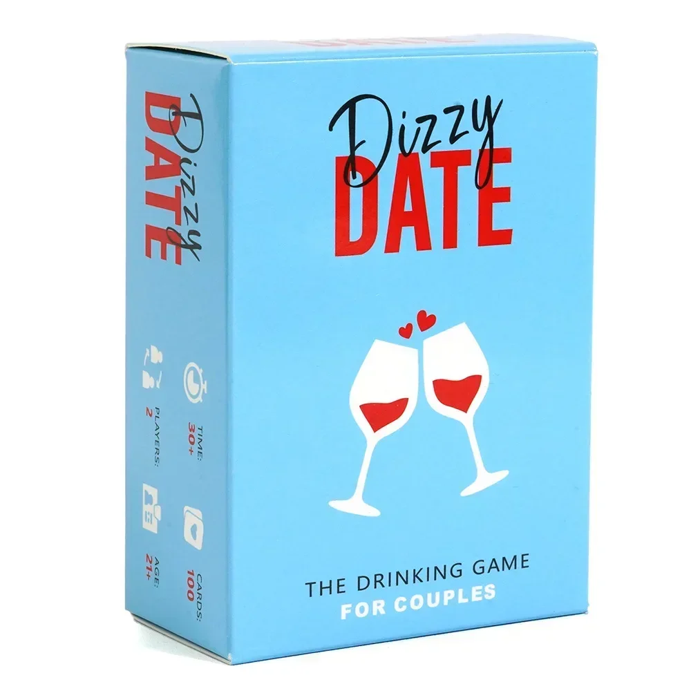 2024 Newest Dizzy Date Card Game For Couples Date Nights Game 100 Cards And Parties Perfect Couples Gift Beer Pressure