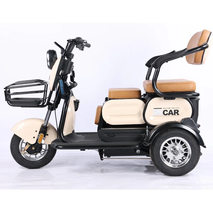 

Adults and Elderly Mobility Three-Wheeled Electric Vehicle Lead Acid Battery Electric Tricycle