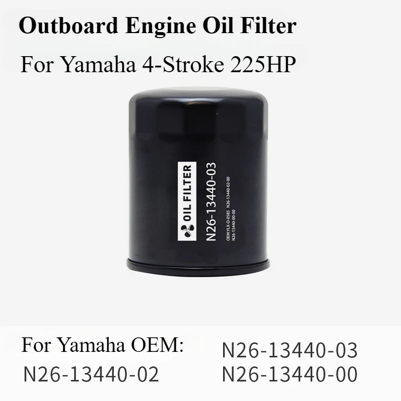 

Outboard Motor Fuel Oil Filter for Yamaha 4-Stroke 225 HP N26-13440-02 N26-13440-03 N26-13440-00