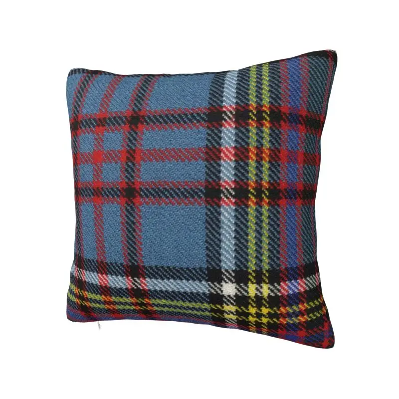 Modern Fashion Tartan Plaid Pillow Case 40x40cm Home Decoration Geometric Gingham Nordic Cushion Cover Velvet Pillowcase