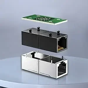 RJ45 Coupler Ethernet Cable Extender 10Gbps, Connector In Line Coupler for Cat7/ Cat6a/ Cat6 Extender Female to Female