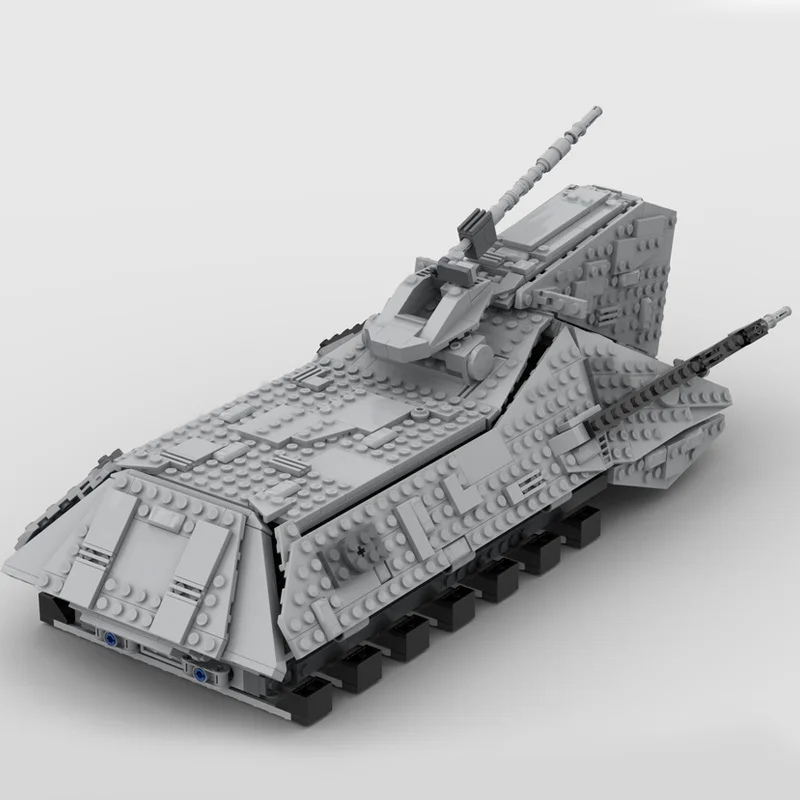 Blocs de construction modulaires, 783 pièces, technologie de réservoir Cool et créative, modèle pour garçons et adultes, bricolage, assemblage, jouets d'exposition, cadeaux de noël