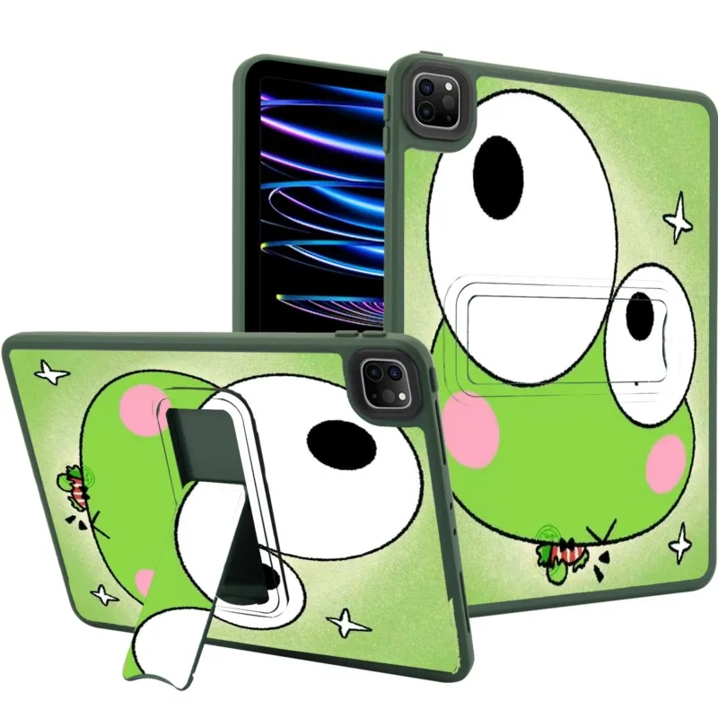 

Cute Frog Tablet Case For Samsung Galaxy Tab S10FE X520 S10 10.9in A8 10.5 X200X205 A9Plus 10.95 X210 S9 S9FE 11inch Tablet Case