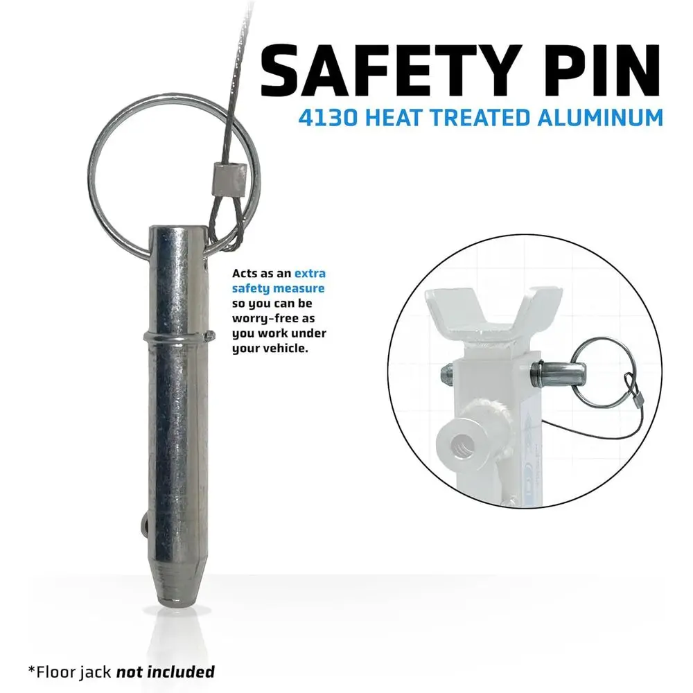 Barra di supporto per cric da pavimento AGM 3,5 T, 14 sollevatori, 3 libbre, supporto compatto alternativo, supporto sicuro per veicoli