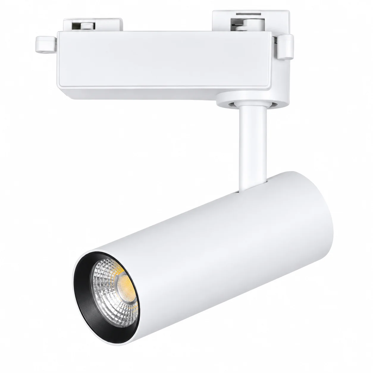 JOYINLED White LED Track Lighting Heads 12W 3000K Warm White Ceiling Spotlight, Accent Task Wall Art Exhibition Lighting