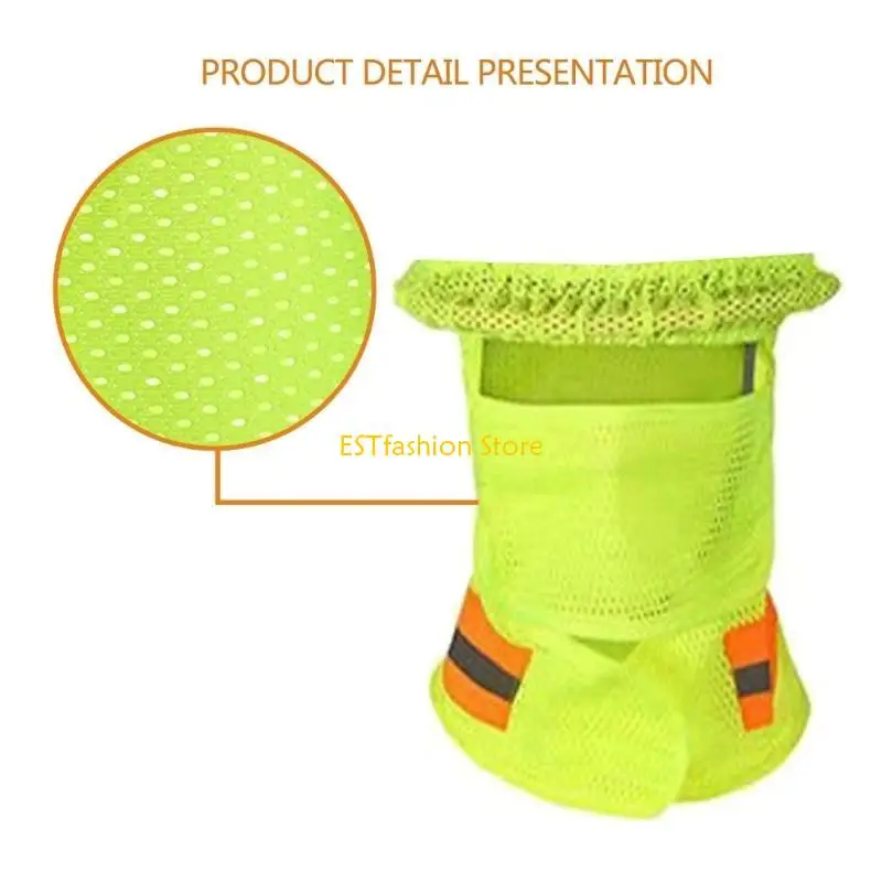 Y5GC Hard Hats Sun Shade High Visibility SunVisor for Hot Season Outdoor Use