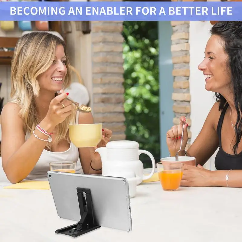 Phone Holder Stand Cell Phone Rack Portable Cellphone Cradle Desk Phone Stand Portable Phone Holder Anti-Slip Stable Triangular