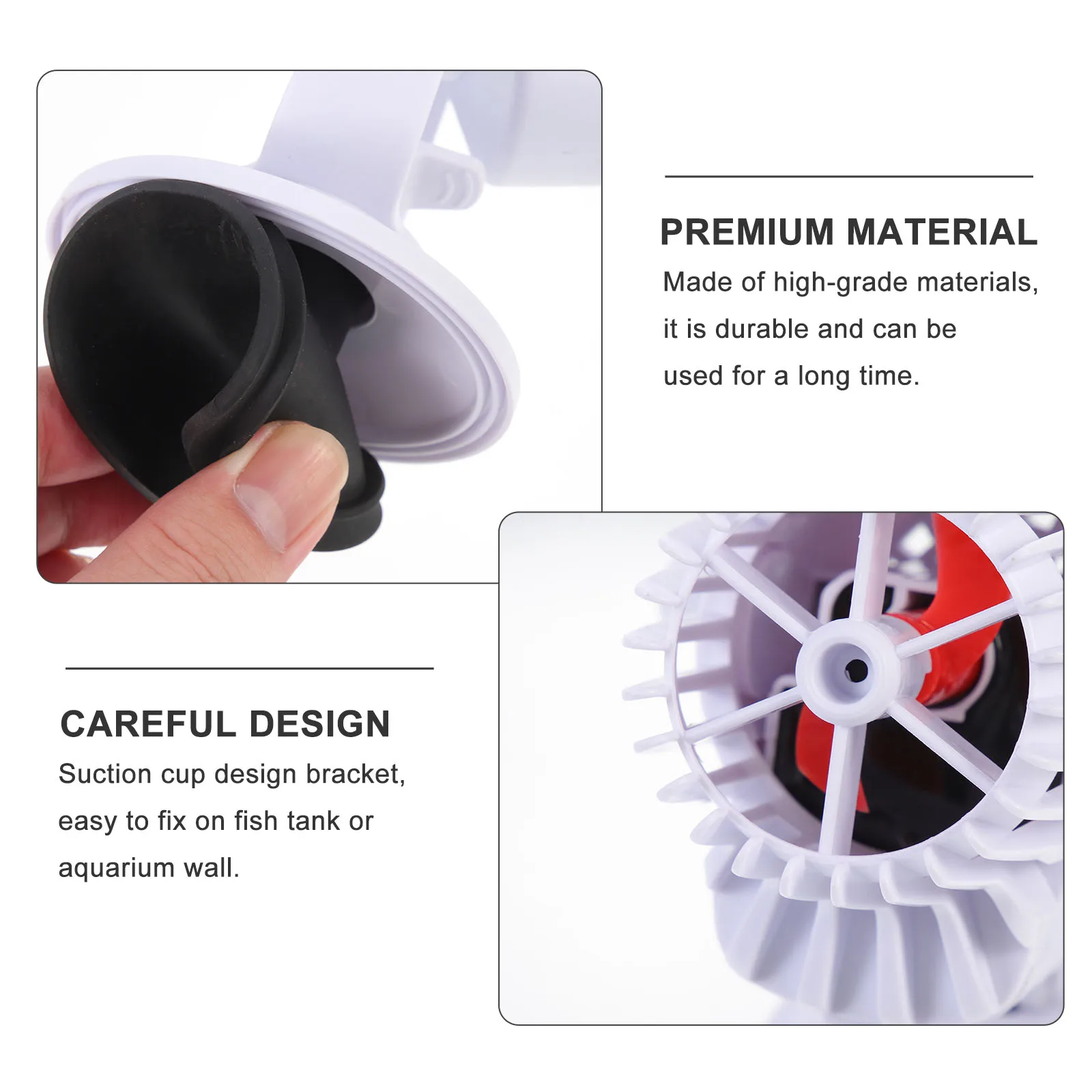 

Aquarium 1 Set Fish Tank Water Pump Plastic Wave Machine Silent Effect Powerful Cleaning Tool Long Term Use