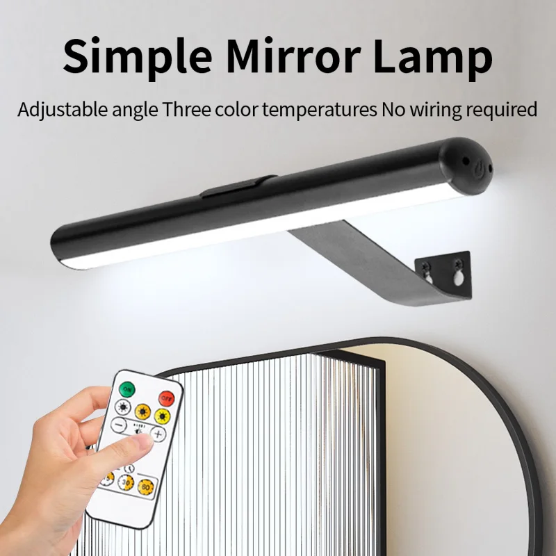 

Светодиодная настольная лампа, магнитная подвесная USB перезаряжаемая настольная лампа, 3 цвета, лампа для чтения с регулируемой яркостью, шкаф, ночник 3600 мАч