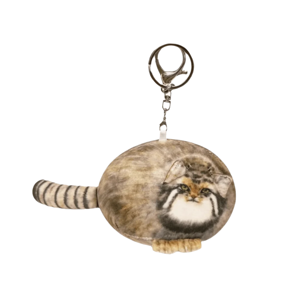 Fierce Looking Super Soft Cat Plush Toy Huggable Lifelike Stuffed Cat Pillow Stretchy Adorable Pallas Cat Toy Sofa Decor
