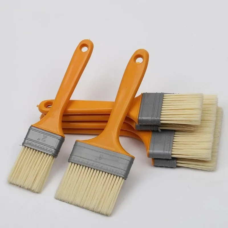 5Pcs Multifunction Plastic Handle Paint Brushes for Wall and Furniture Paint Tool Set Painting Brushes Artist Paint Brushes