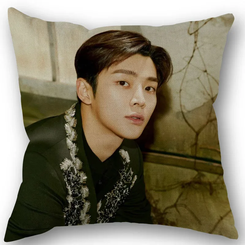 KPOP Sf9 ROWOON Cushion Pillow Tent,Office,Home Cotton Linen Zippered Pillowcase Family Home Accessories Customizable One Side