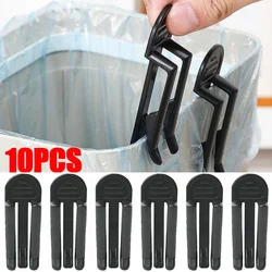 /10pcs praktische Plastik Mülls ack Clip feste Abfall behälter Beutel halter Müll klammer Mülleimer Klemmen Küche Bad Gadgets