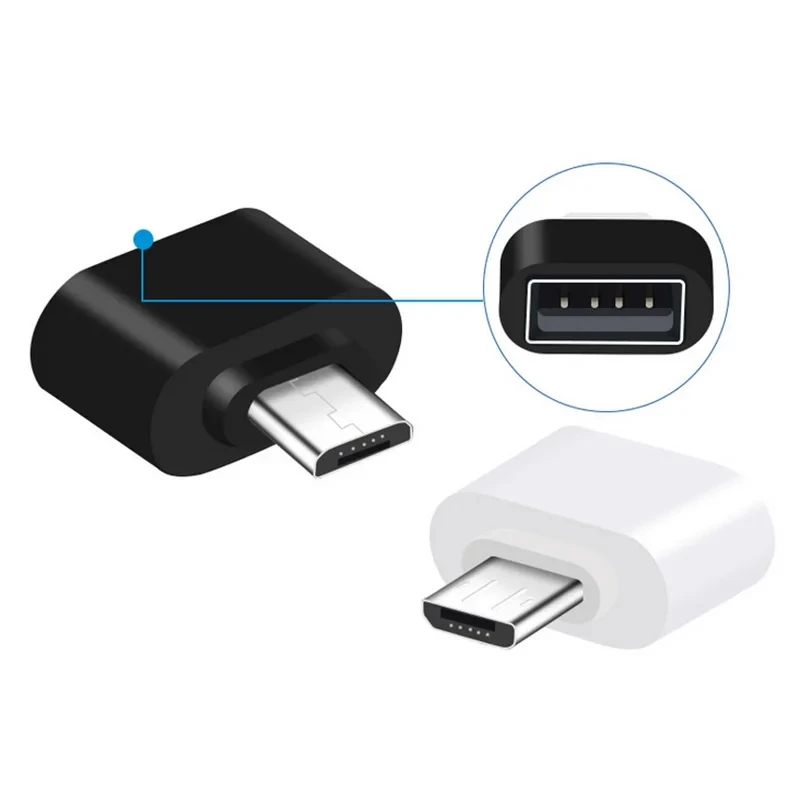 Mobile USB Flash Drive Adapter otg Converter Android Micro USB Port Converter v8 TPC USB2.0 to micro usb