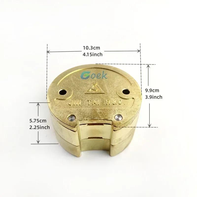 

1 Set Plate of Copper Alloy Tank Detachable for Comppressors Dentistrys Accessories Laboratorys Materials Tool Machine