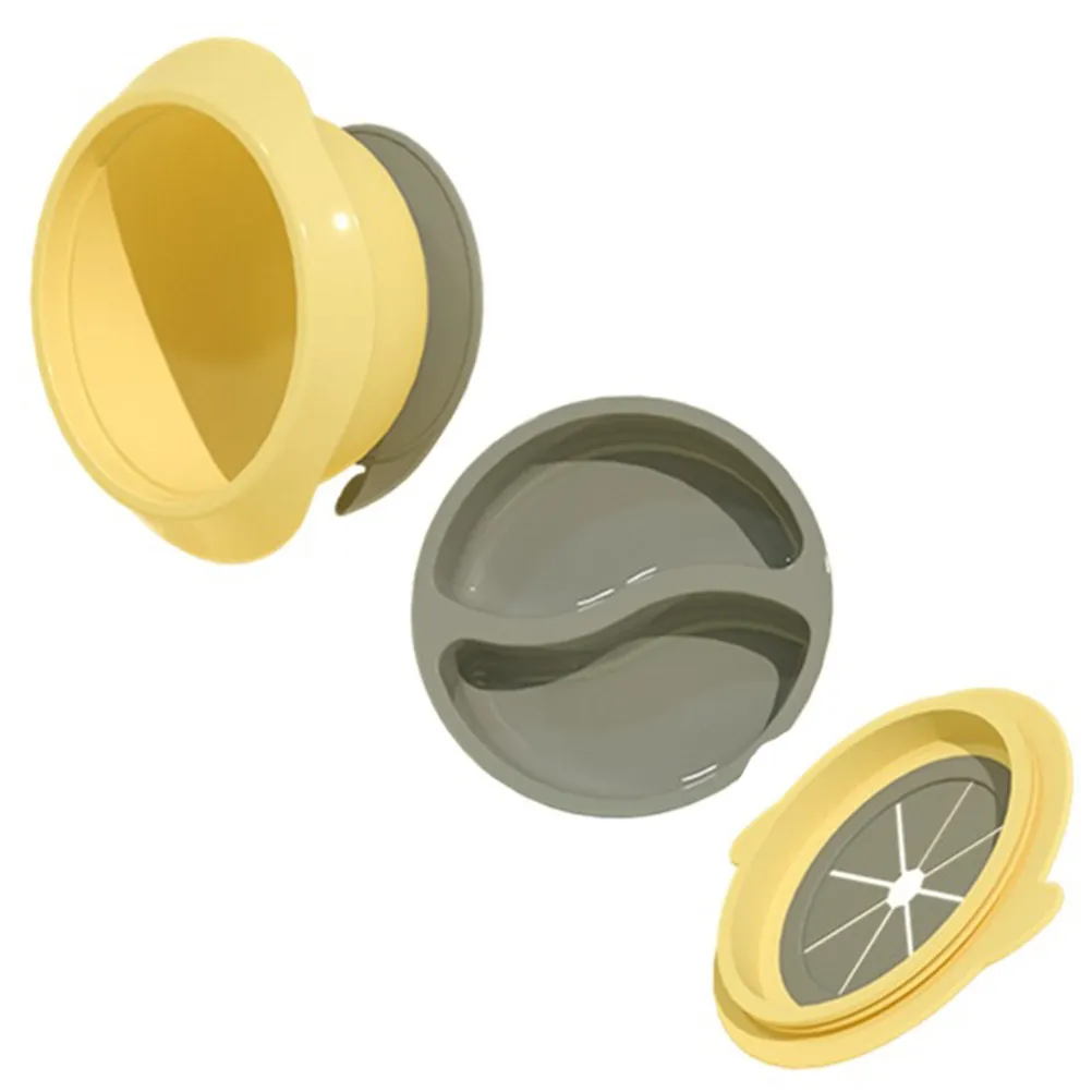 

Детская тарелка-присоска с защитой от протекания, легко моется, съемная, легкая, сохраняет тепло и свежесть продуктов надолго