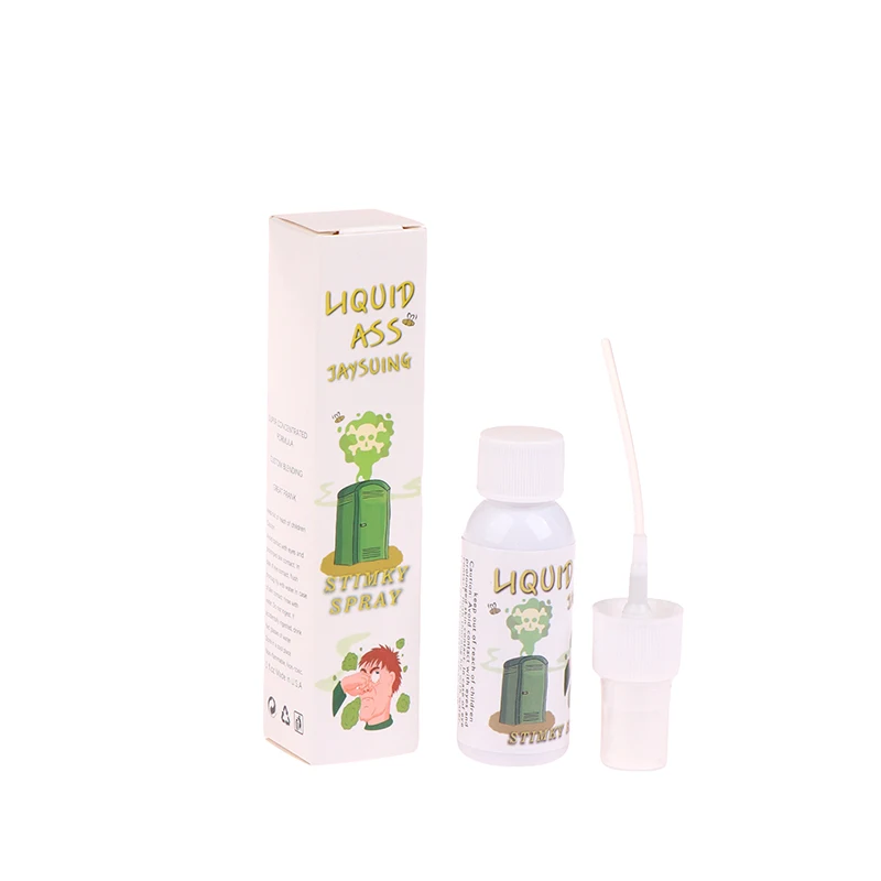 30ml novità Liquid scoreggia Gag Prank Joke Spray può puzzere Bomb puzzolente Gas Fun Tricky Prank Toy giocattoli per il giorno dei bambini di aprile