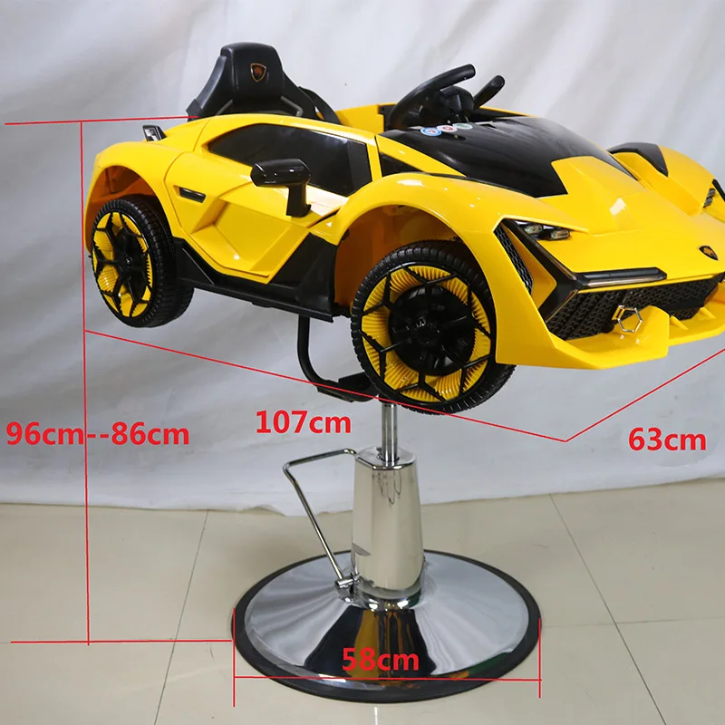 Modern Children's Hair Cutting Seats Hair Salon Dedicated Electric Toys Cartoon Car Baby Children's Hair Chair Barber Shop