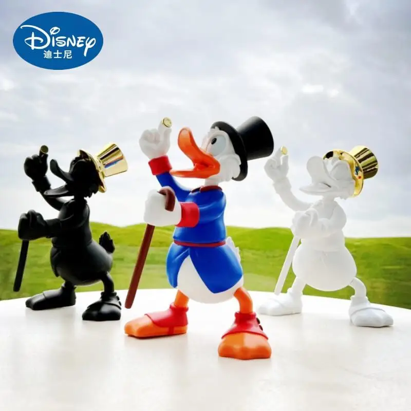 

New Disney Anime Donald Duck Figure Cartoon Statue Large Resin Home Decor Ornament Action Figurine Christmas As Gift Toy