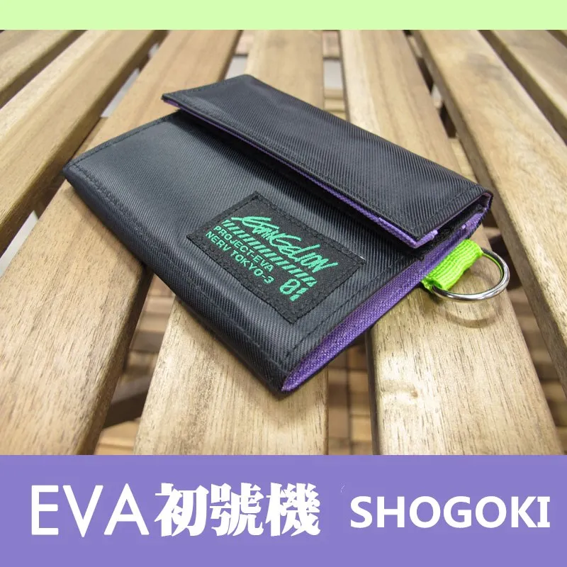 

Кошелек из ткани Оксфорд для косплея JP Anime New Century EVA 01