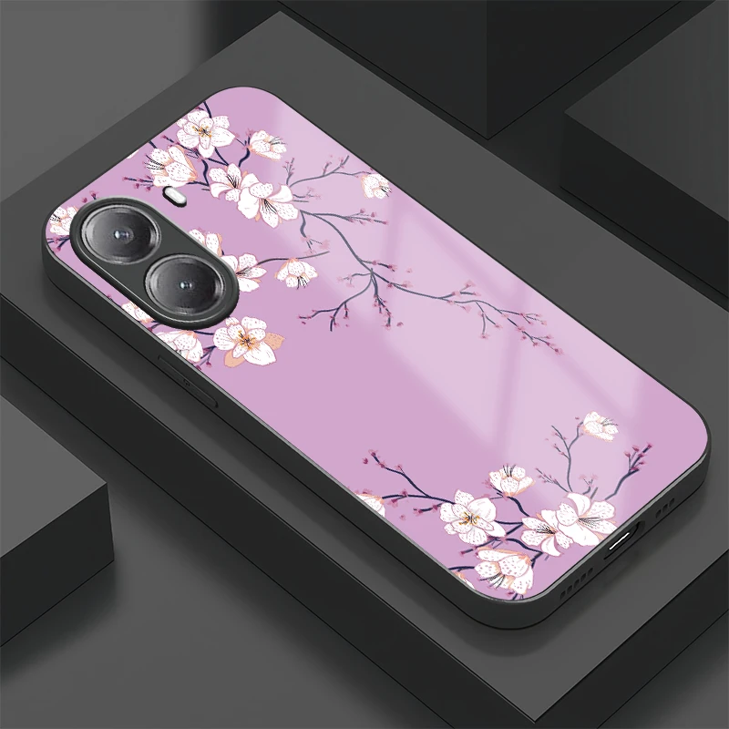 Funda de teléfono suave de silicona a prueba de golpes para Xiaomi Poco X7 X6 Pro X3 NFC X3 Pro X6 X5 X4 GT TPU funda protectora de flores florales