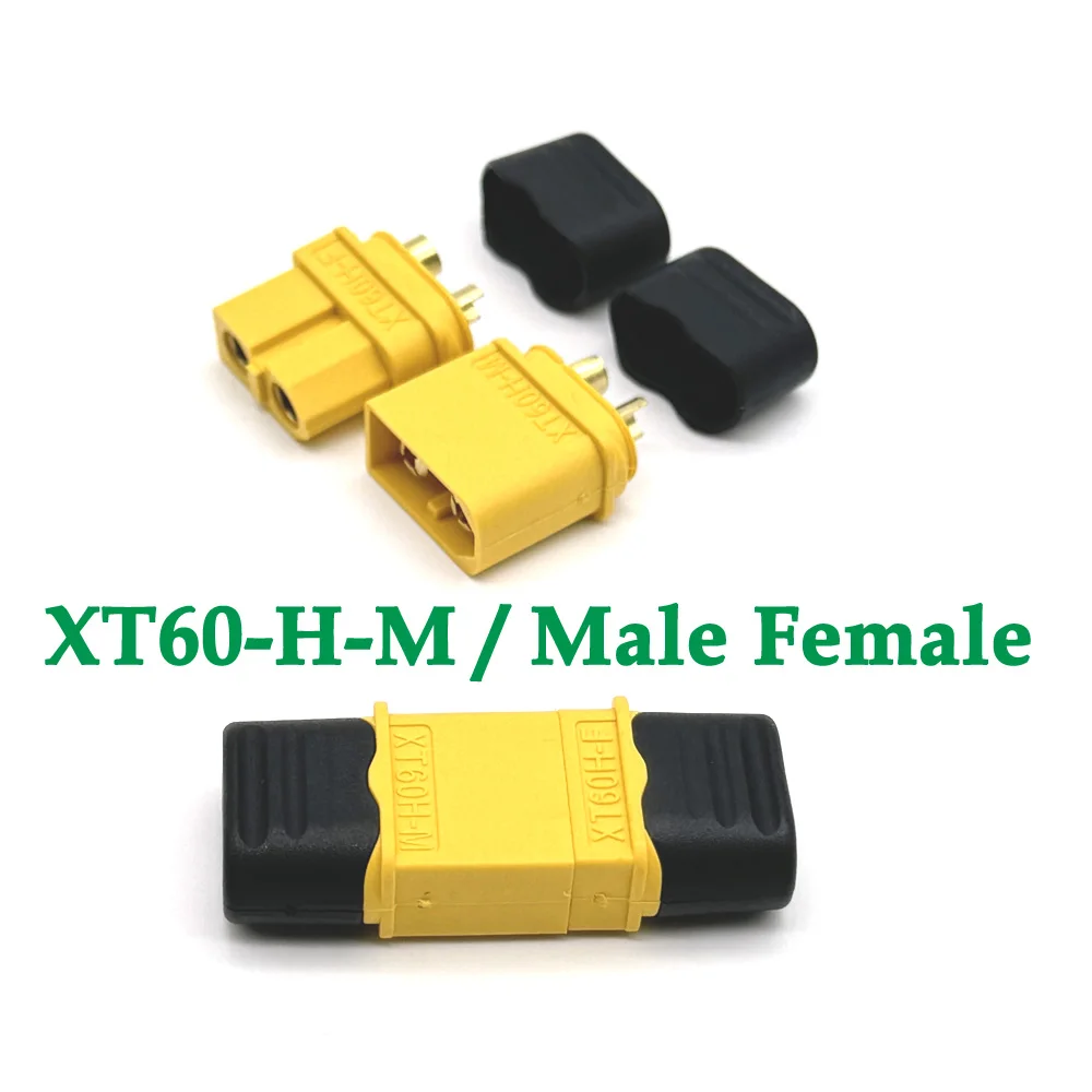 Quickly Charge XT60 XT90 XT60-H-M Waterproof Gold-plated Low Resistance Male Female Battery Connector Plug