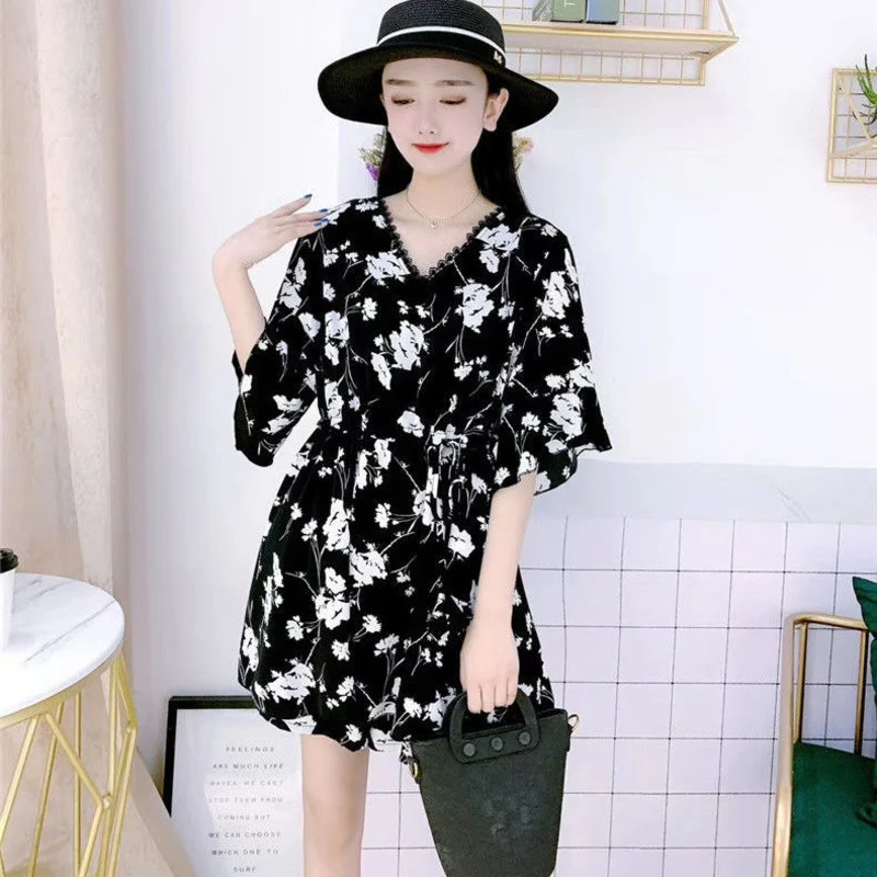 2022 Summer New 2 Two Piece Set Large Size Clothes Loose Fashion Outfits Female Long Crop Top T-Shirt Shorts Women\'s Casual Suit