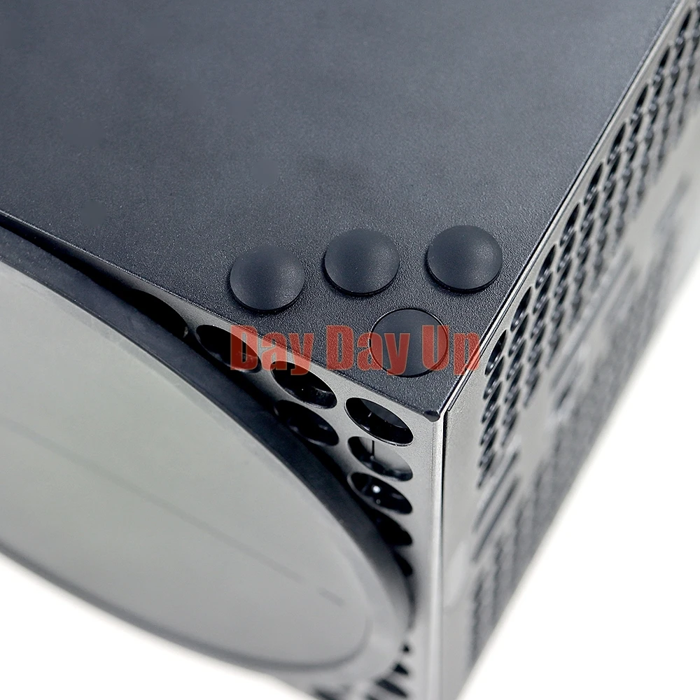 1 conjunto de substituição para xbox série s x pés de borracha para xboxseries xs xsx habitação de borracha com caixa de cola