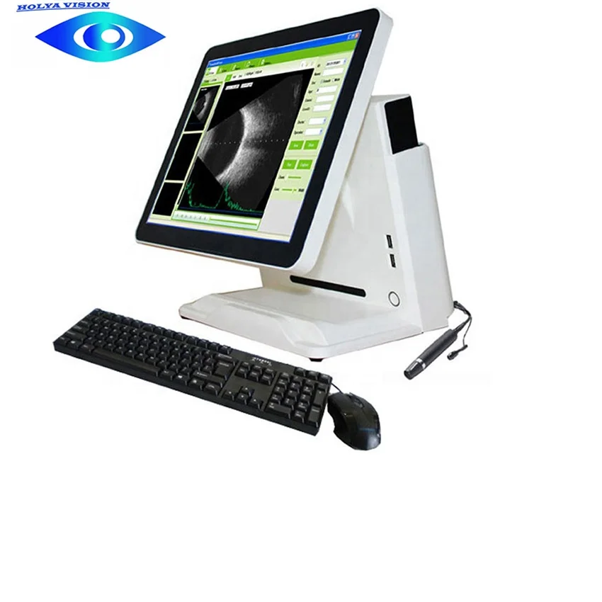 Optical Equipment Scan SAB-500 Portable 15 Inch LED Touch Screen Ophthalmic Ultrasound AB a B Scan Ultrasound Scanner