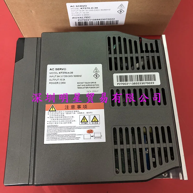 KT270-H-30 Shanghai Opened The Original And Genuine AC Servo Driver, And A Penalty Of Ten For False Ones.