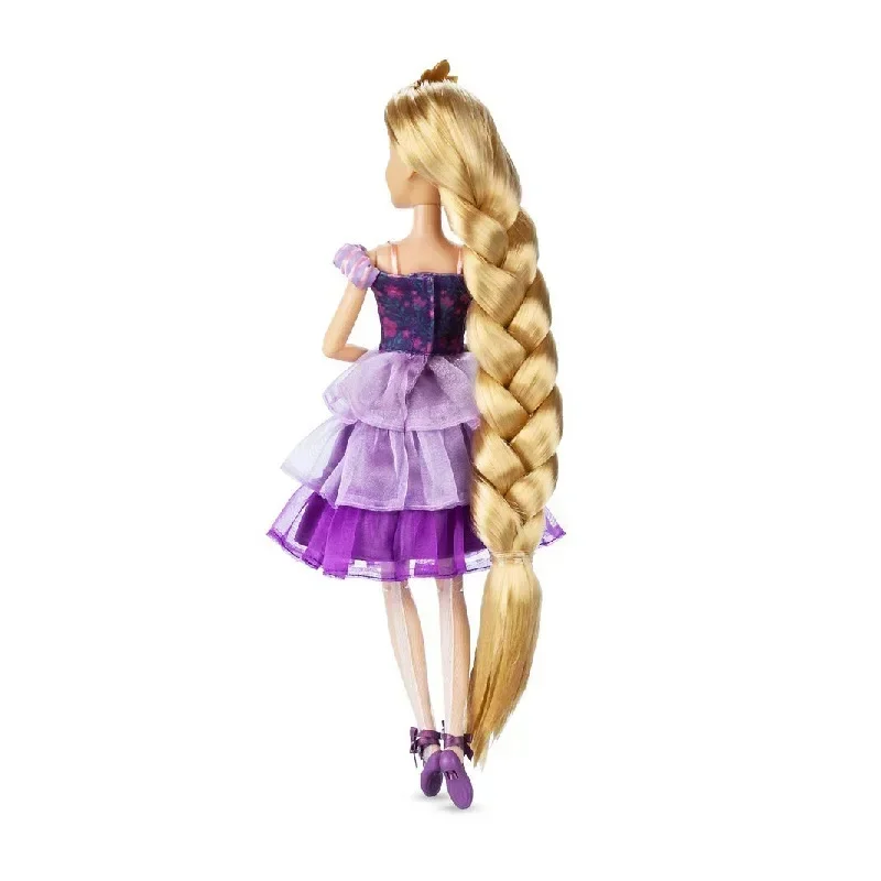 Disney-Costume de Princesse aux Cheveux Longs, 30cm, Coffret Cadeau, Modèle Anime, Décoration, Série PVC, Joint Mobile, Petit S