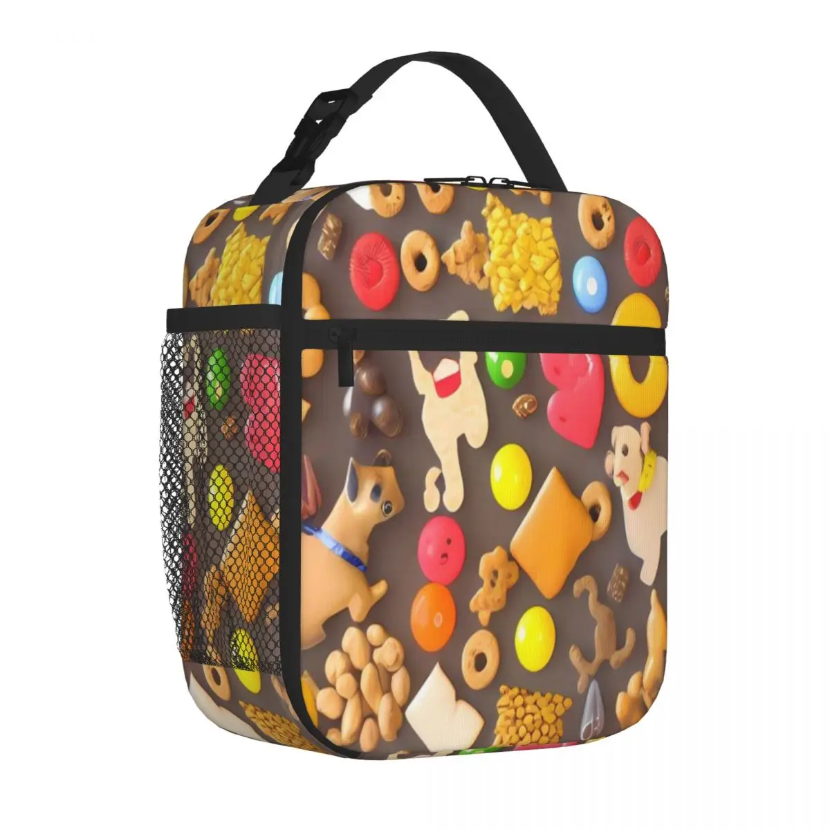 Hot Sale Just Delicious 26 Graphic Bento Bag Urban Commute Reusable Lunch Bag