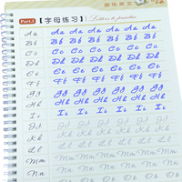 Italian English Copybook Student Adult Learn Caligraphy Book Children Exercises Reusable Handwriting Practice Books Libros