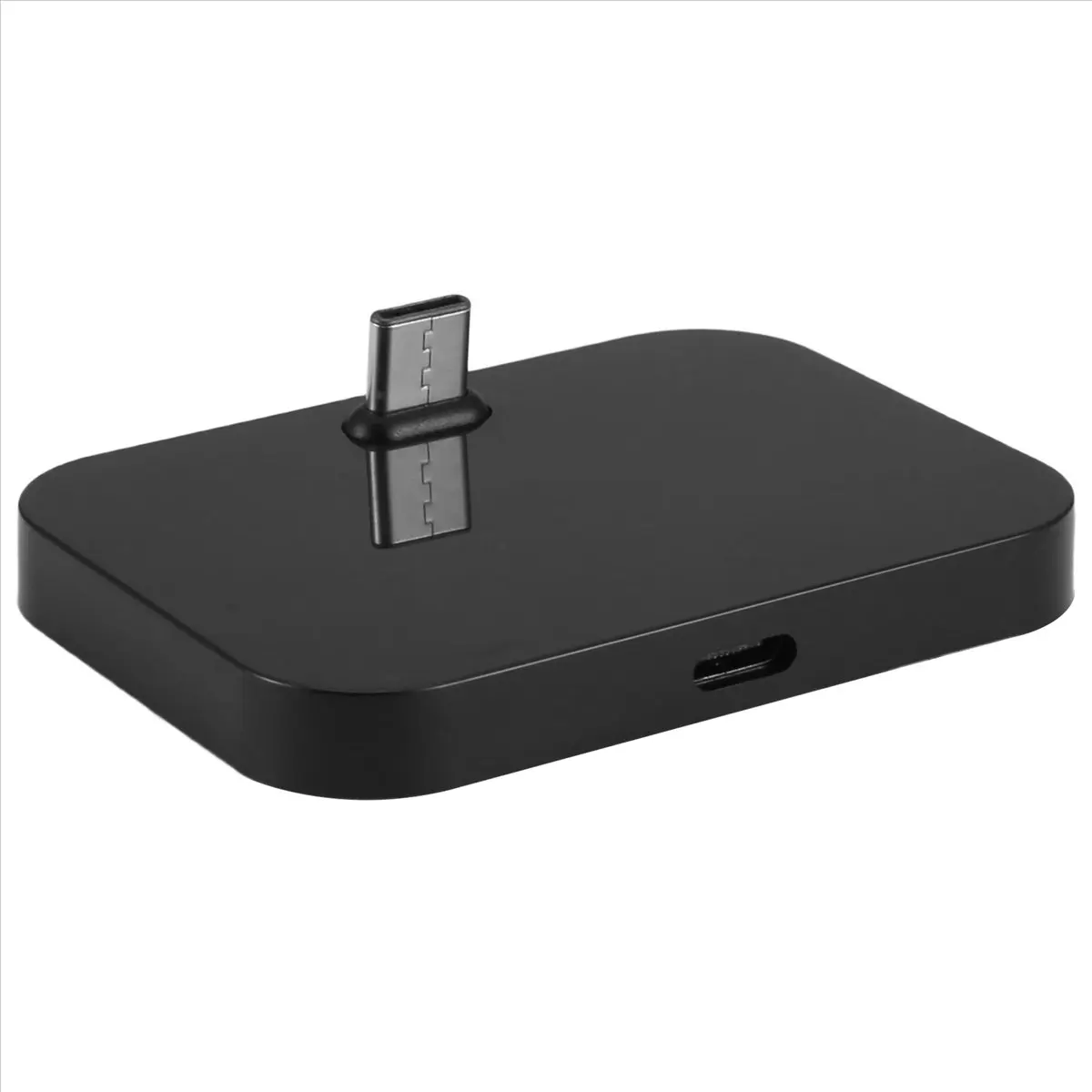 

NEW Mobile Phone Desktop Type-c Charger Stand Holder Cellphone USB-c Charging Docking Station black