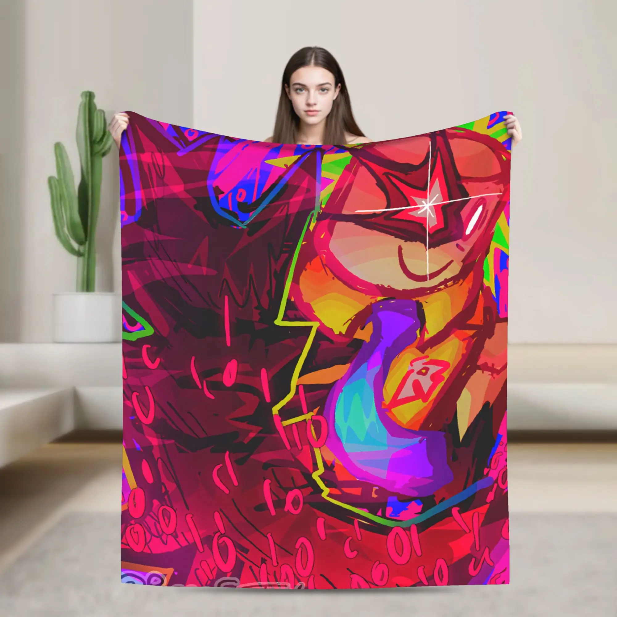 Forsaken Elliot and chance   Blankets Quality Soft  Throw Blanket Winter Boy Girl Couch Chair Aesthetic Bedspread