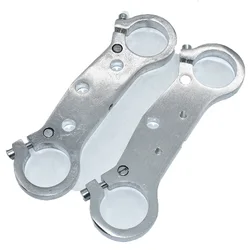 Front Fork Yoke Forks Handlebar Riser Mount Bars inverted shock absorber device upper and lower For Mini Bike
