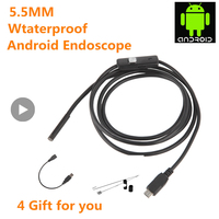 Endoscopic Camera Endoscope For Android Cell Phone Mobile Smartphone USB C Car Intra Oral Dentistry Drain Piping Mini Endoscopy